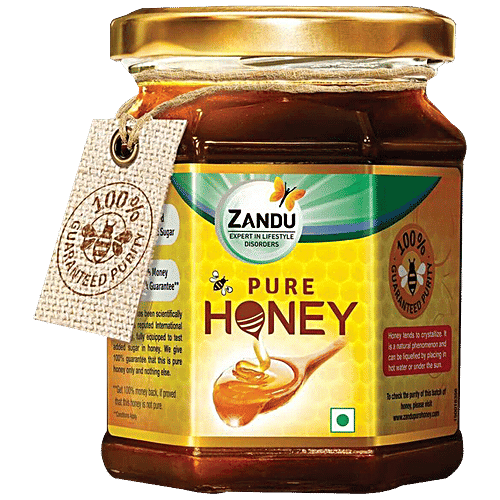 ZANDU Pure Honey - No Added Sugar, 250 g