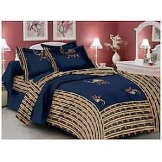 Rajasthani Penchwork Double Bed Sheet view 2