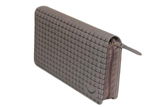 Sukeshcraft Multiple Cheque Book Holder | Original PU Holds Upto 8 Cheque Books. (Grain Gray)