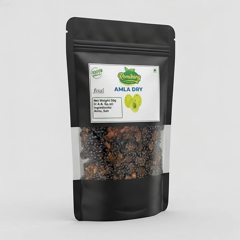 Amla Dry - 50 gm - One stand-up pouch view 4