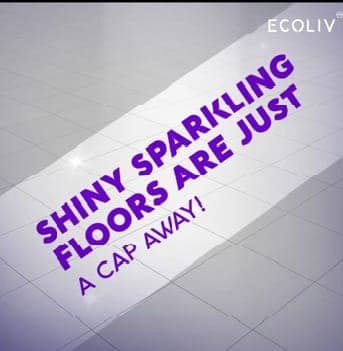 Ecoliv Floor Cleaner 1.5 Litre Combo Pack|97% Natural| Anti Dust Technology| Tea Tree Oil| Non Sticky| Residue Free and Streak Free| Pet Safe & Baby Safe view 6