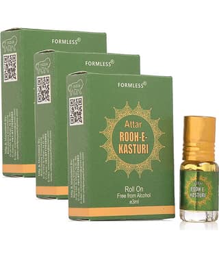 Rooh-E-Kasturi 3ml Attar 3pc.