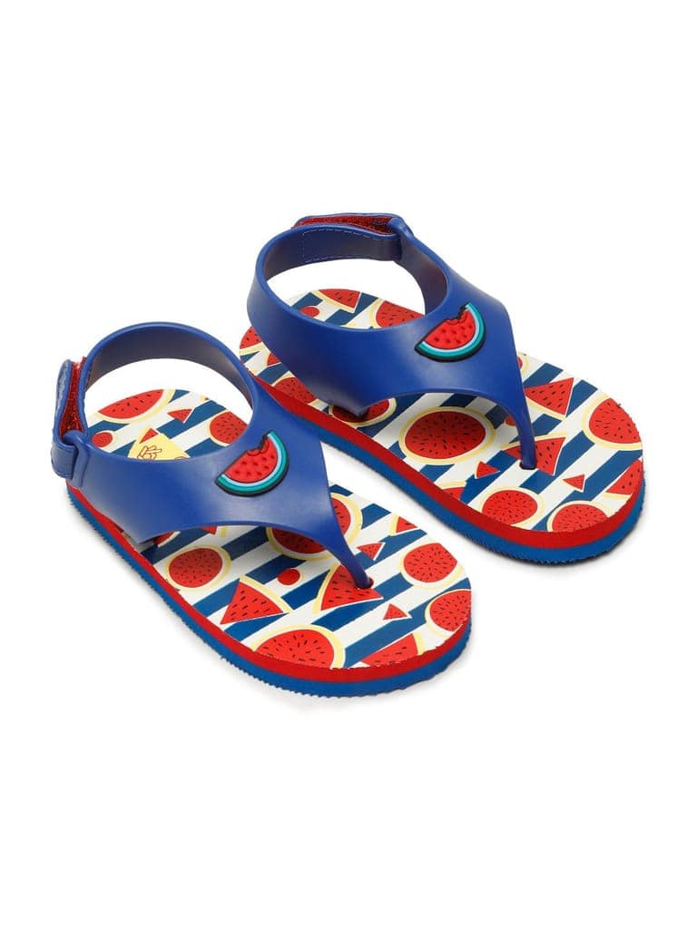Premium Watermelon Jellies Flip-flops - Navy Blue (Unisex) view 3