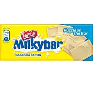 Nestle Milkbar Milkybar White Chocolate Creamy Rich Flavour 24.5 G
