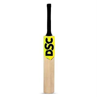 DSC Wildfire Flicker Kashmir Willow Cricket Bat for Tennis Ball Cricket: Lightweight with Massive Edges and Extended Power Zone (Size - FS) by Total Sporting And Fitness Solutions Pvt Ltd