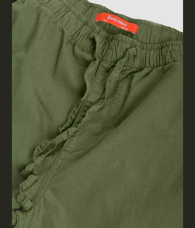 Bene Kleed Baggy Men's Cargos - Olive ( Pack of 1 ) view 6