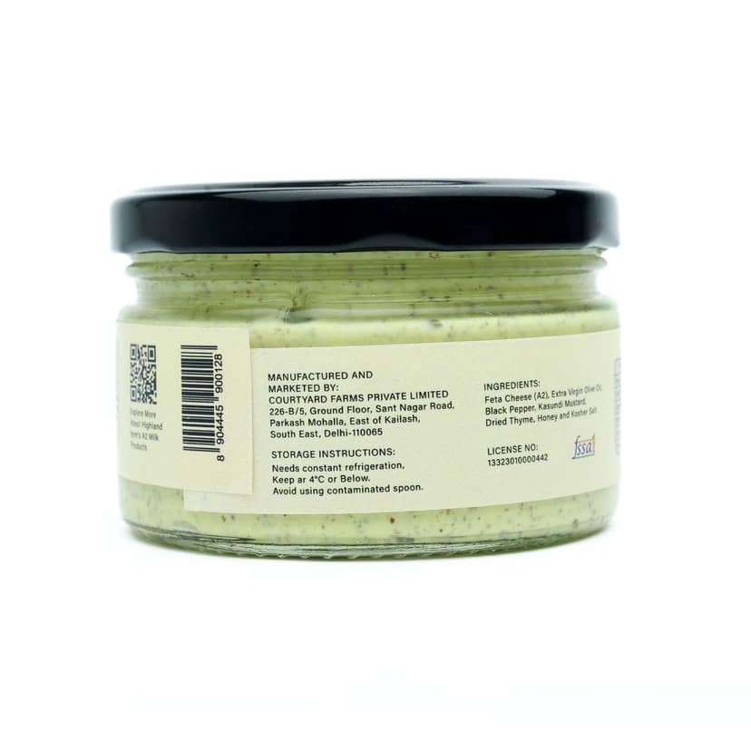 Feta Spread Mustard 200G view 4