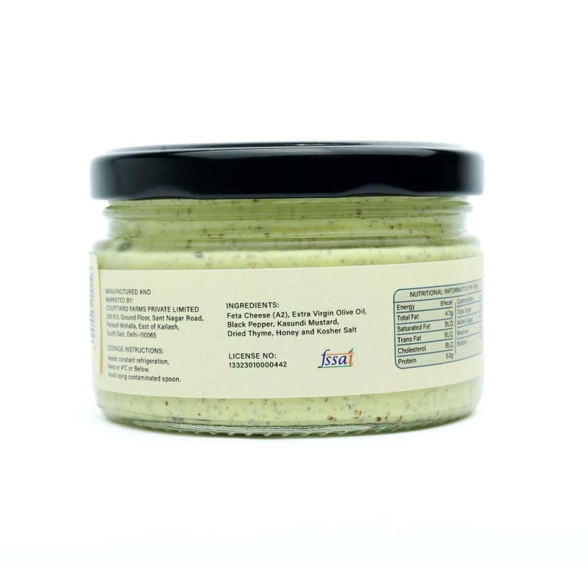 Feta Spread Mustard 200G view 5