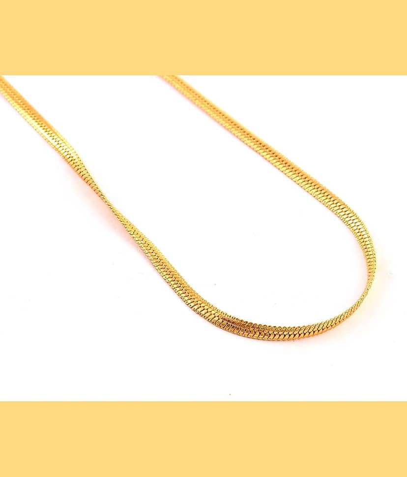 Jewarhaat Gold Plated Chain ( Set of 1 ) view 2