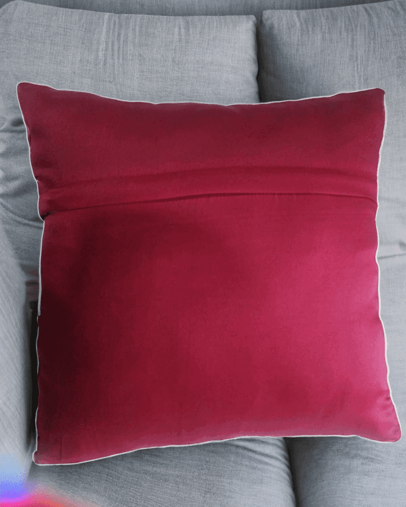 Purple White 3D Cushion Cover/Pillowcase/Throw Pillow cover 14x14 inches (35x35 cm), Pack of 5 Pcs. view 9