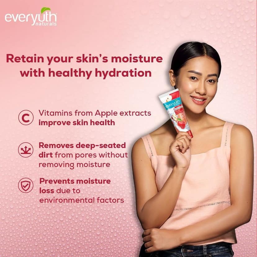 Everyuth Naturals Moisturising Fruit Face Wash (50 g) view 4