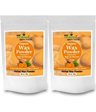 VEDICAYURVEDA Natural Hair Removal Powder for Men & Women 200 ( Pack of 2 )