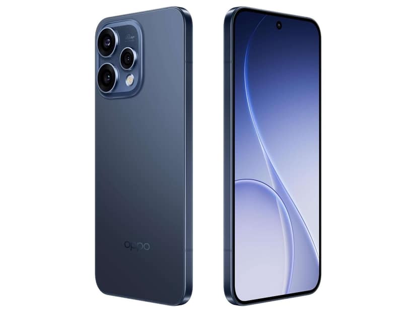 Oppo Reno 15 5G Smartphone, 12GB RAM, 512GB Storage, Elegant Design - Twilight Blue view 4