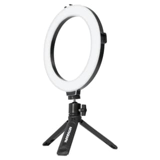 Mini Ring Light | Portable LED Selfie Light | Clip-On Light for Mobile, Laptop, Selfie, Video Call & Makeup
