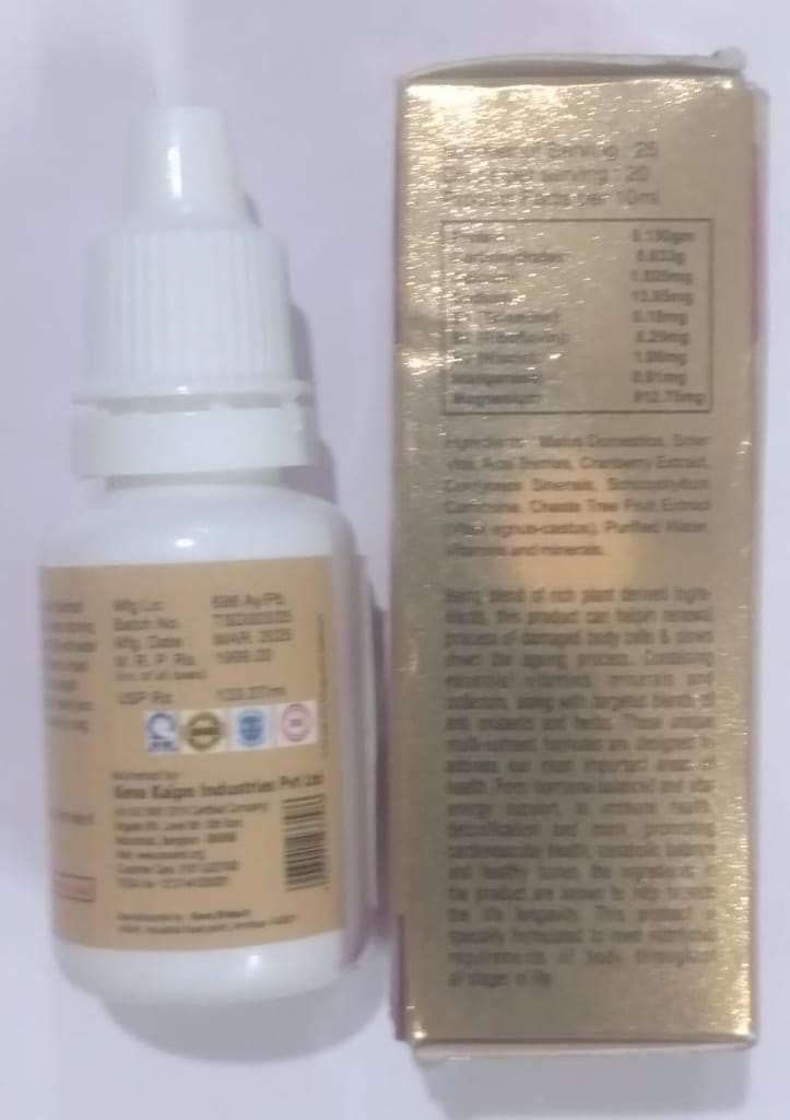 KEVA Triple Stemcell Anti-Aging Drops (15 ml) for Powerful Rejuvenation view 3