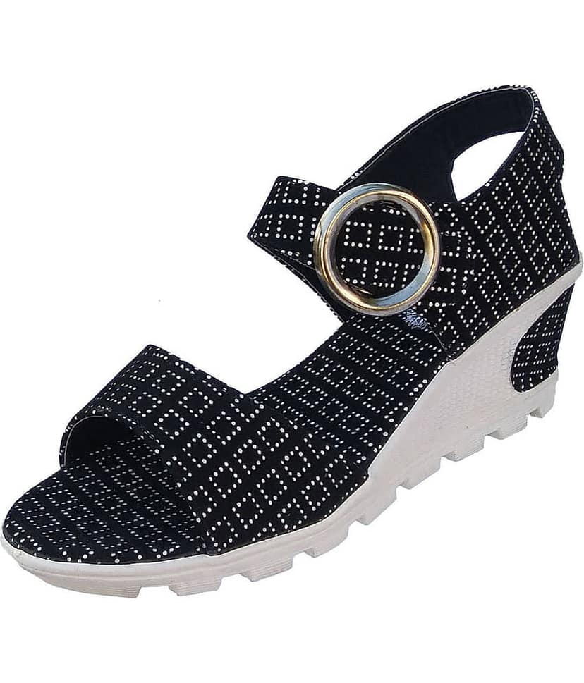 Dream Makers - Black Women's Sandal Heels