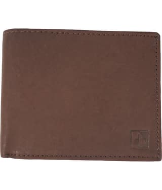 CIMONI Brown 100% Leather Men's Two Fold Wallet ( Pack of 1 )