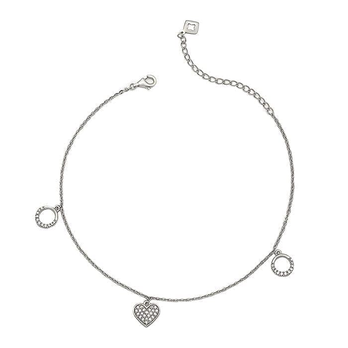 Silver Annie Anklet
