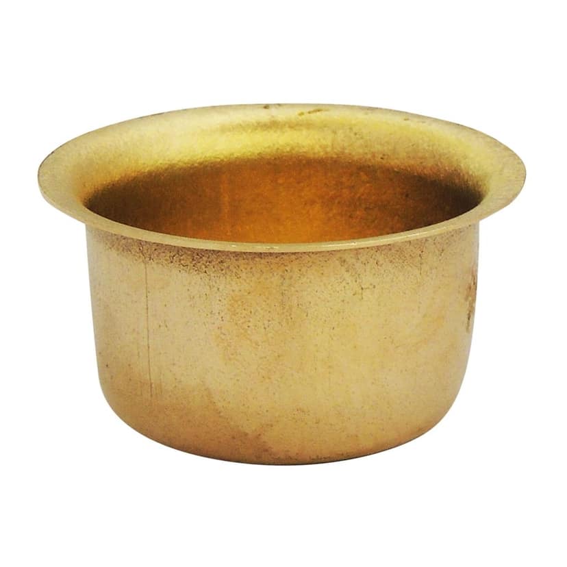 Brass Mini Bhagona Toy | Traditional Kitchen Miniature, Height : 1 Inch (ZMAS248 A) view 2