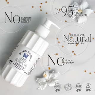 Blossoms & Extracts Be Beautiful Soft & Smooth Conditioner With Fenugreek, Hibiscus & Jojoba