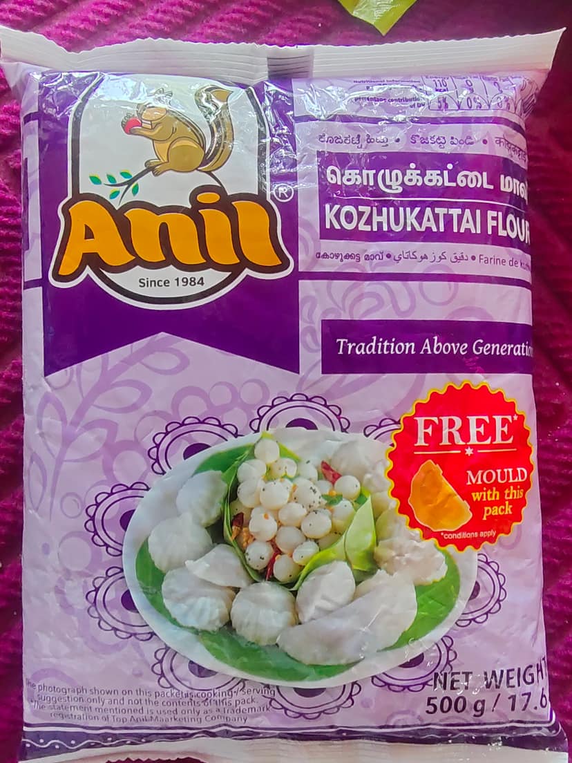 Anil kozhukattai flour