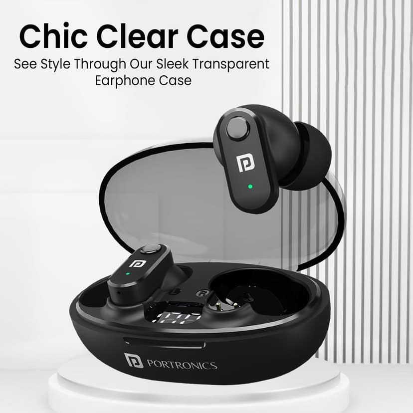 Portronics Harmonics Twins S16 in Ear Wireless TWS Earbuds view 3