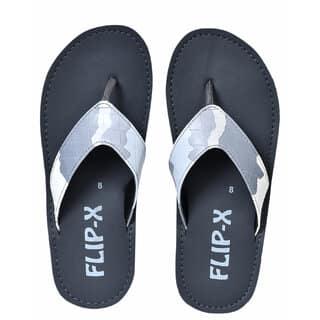 Flip-X Mens Stylish Camo Slippers Durable Lightweight Slippers with Strong TPR Sole