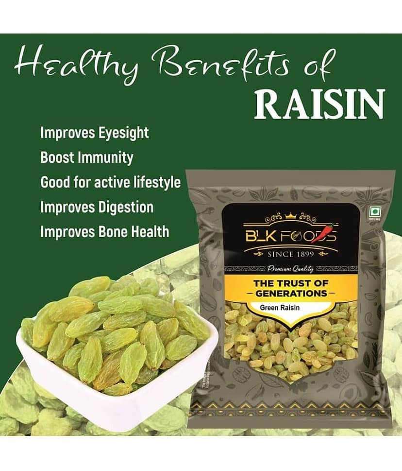 BLK FOODS Raisin (Kishmish) 200g g view 3