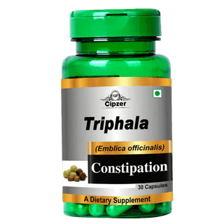 Cipzer Triphala (30 Capsules): Gentle Detox, Digestive Harmony & Holistic Wellness Tonic