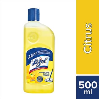 Lizol Disinfectant Floor Cleaner (Citrus), 500 ml