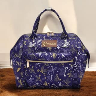 VISMIINTREND Diaper Bags for Mom | Travel Maternity Backpack Bags | Water Resistant | Premium Oxford Fabric | Gifts for Mom to Be | Baby Shower Gift
