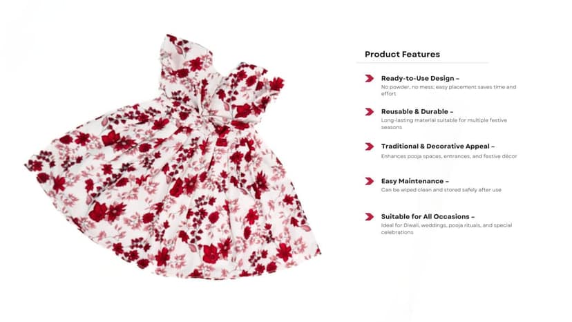 Baby Frock 1 piece view 3