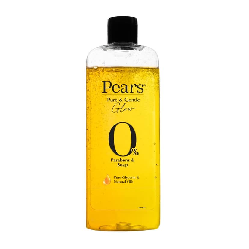 Pears Pure & Gentle Shower Gel - With 98% Pure Glycerine, 100% Soap Free & No Parabens, 250 Ml (Free Loofah)