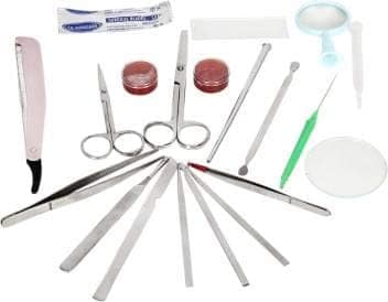 Dissection Kit for Learning purpose 17 instruments kit view 4