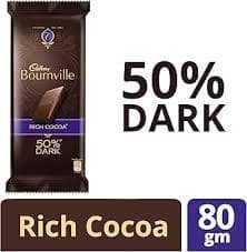 CADBURY BOURNVILLE DARK CHOCOLATE 80GM