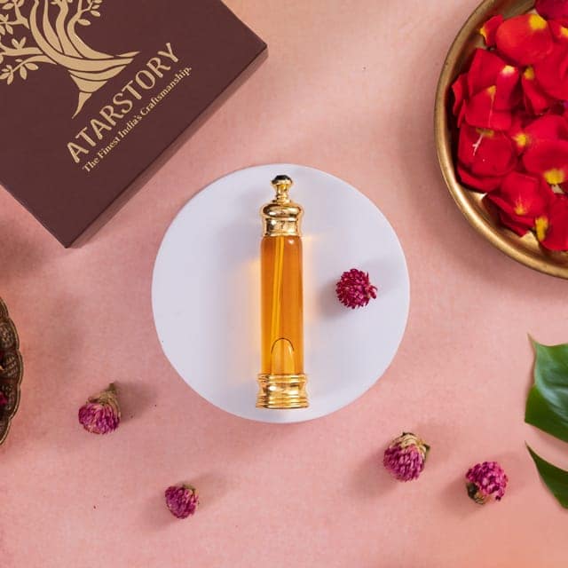 ATARSTORY Best Attar Alcohol Free Roll On for Daily use | Long Lasting Fragrance | Ittar Oudh for Men and Women - 12ml (Black Magic) view 3