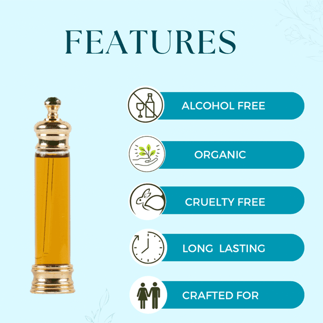 ATARSTORY Best Attar Alcohol Free Roll On for Daily use | Long Lasting Fragrance | Ittar Oudh for Men and Women - 12ml (Black Magic) view 7
