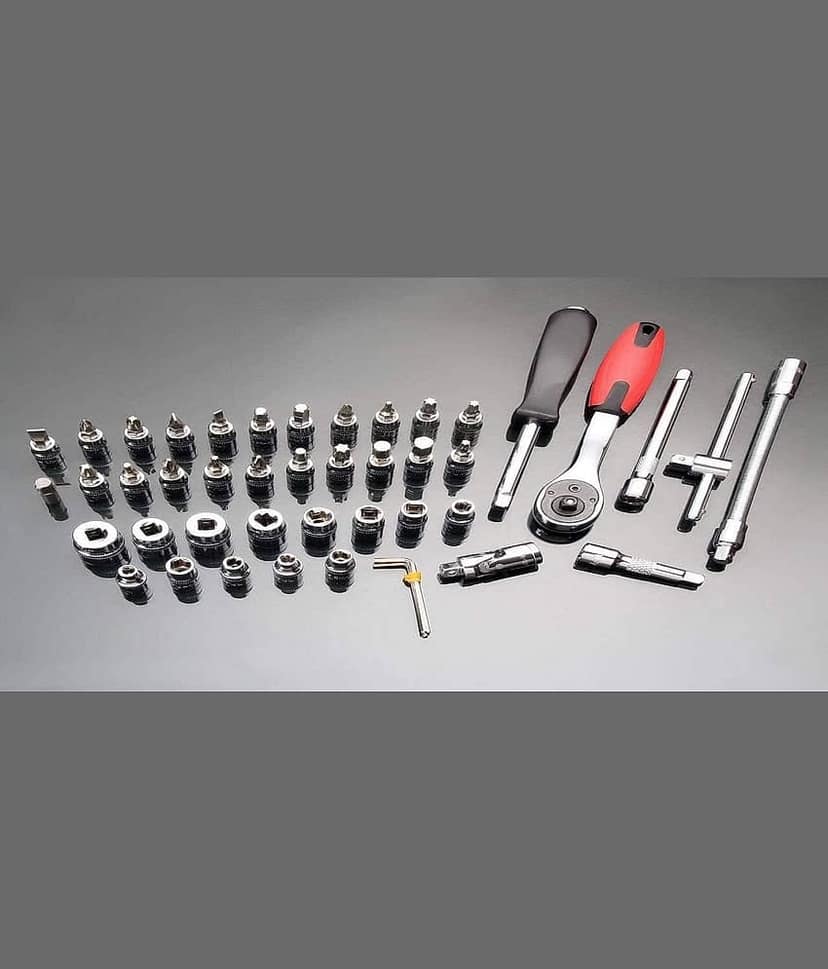 46 in 1 Pcs Tool Kit & Screwdriver and Socket Set Multi Purpose Combination Tool Case Precision Socket Set view 2
