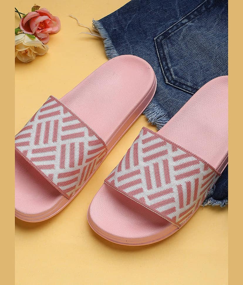 KAPANI Pink Women's Slide Flip flop