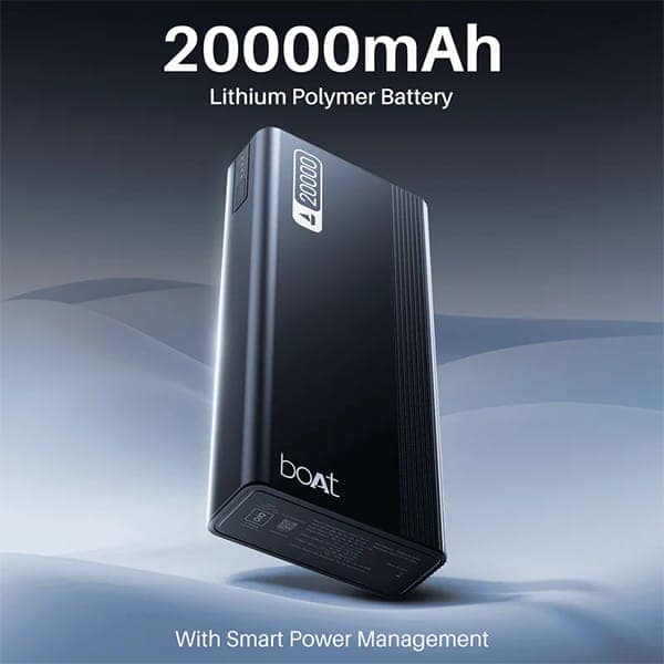 boAt Energyshroom PB401 20000mAh Powerbank with Lithium Polymer Battery view 3