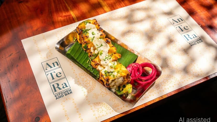 Achari paneer tikka