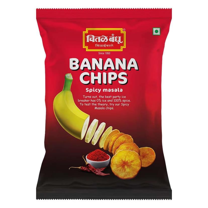 Banana Chips Spicy Masala, 125 gm