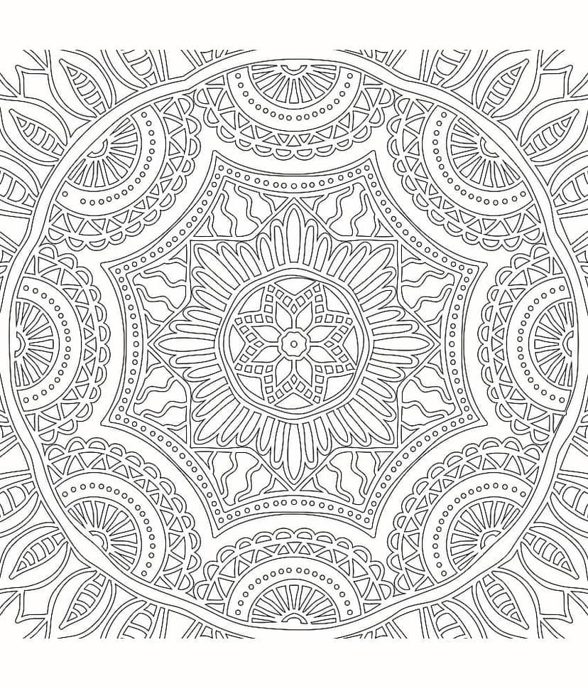 Refreshing Mandala- Colouring Book for Adults Book 1 - Colouring Books for Peace and Relaxation view 2