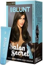Bblunt Salon Secret High Shine Creme Hair Colour - Coffee, 100 G + 8 Ml Natural Brown 4.31