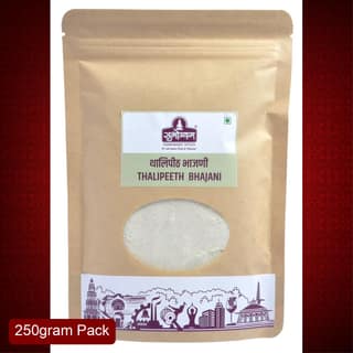 Subhojyam Multigrain Thalipeeth Bhajani (250g) | Roasted Grains & Legumes Flour | Nutritious Savoury Pancake Mix