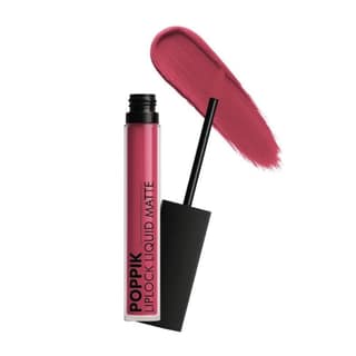 POPPIK Liquid Matte Lipstick for Women | Long Lasting, Smudge Proof, High Pigment Color | Lightweight Comfortable Wear | Transfer Resistant Lip Makeup, Ideal for Wedding, Special Occasions,Gift | 2ML