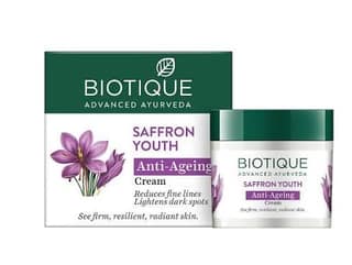 BIOTIQUE CREAM BIO SAFFRON YOUTH DEW 50G
