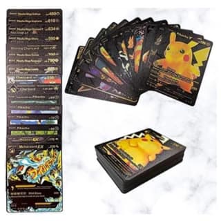 Banlieue Pook - Emon 55 Pcs Silver Foil Assorted Cards TCG Deck Box, Toy for Kids (Multicolor 06)