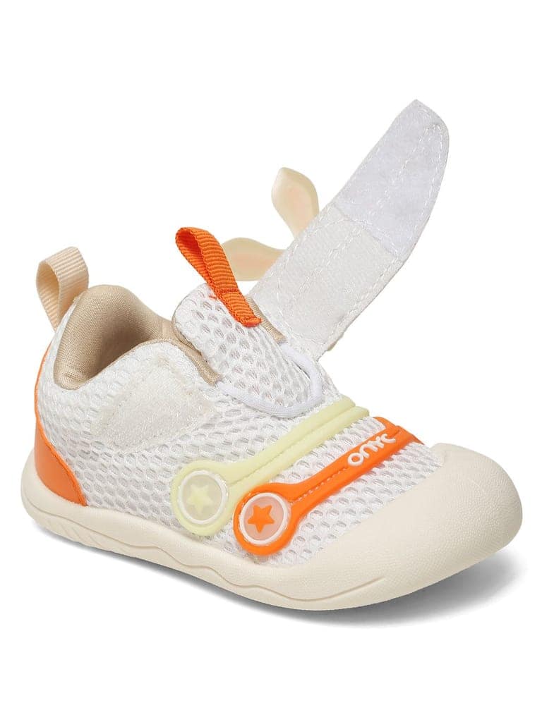 Fluffy Toddlers' First Step Shoes - Orange (Unisex) view 3