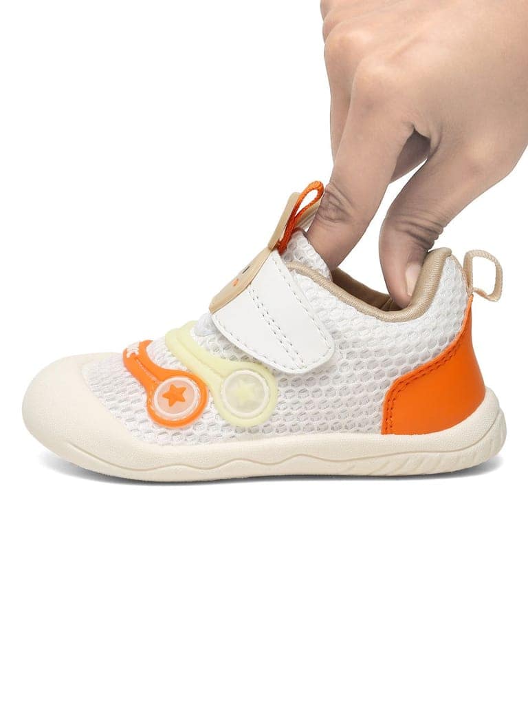 Fluffy Toddlers' First Step Shoes - Orange (Unisex) view 9